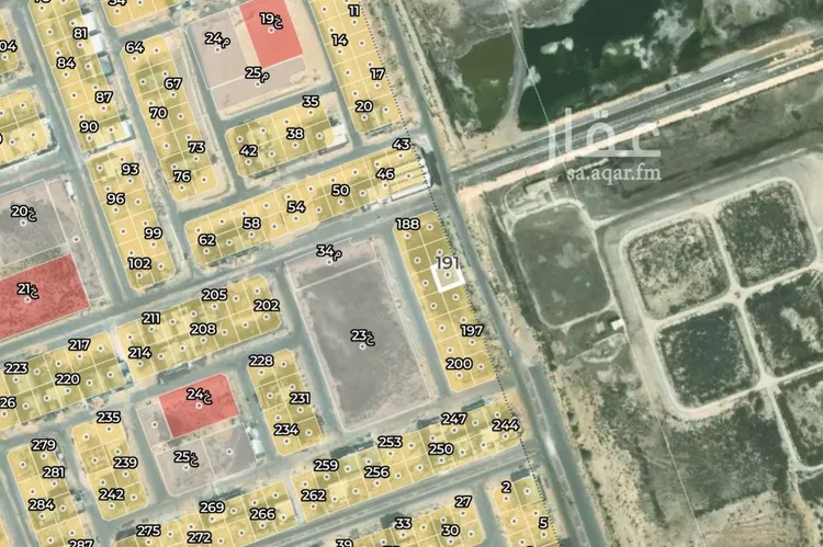 أرض للبيع في شارع حي ج16 4, حي حي البساتين - بقيق, مدينة بقيق, المنطقة الشرقية