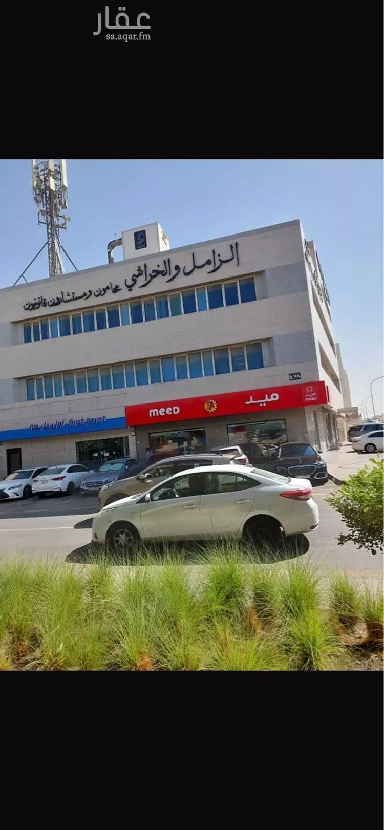 مكتب تجاري للإيجار في شارع مكة المكرمة الفرعي, حي الضباط, مدينة الرياض, منطقة الرياض