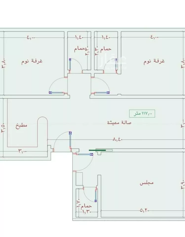 شقة للبيع في شارع السامر, حي الواحة, مدينة جدة, منطقة مكة المكرمة صورة 3