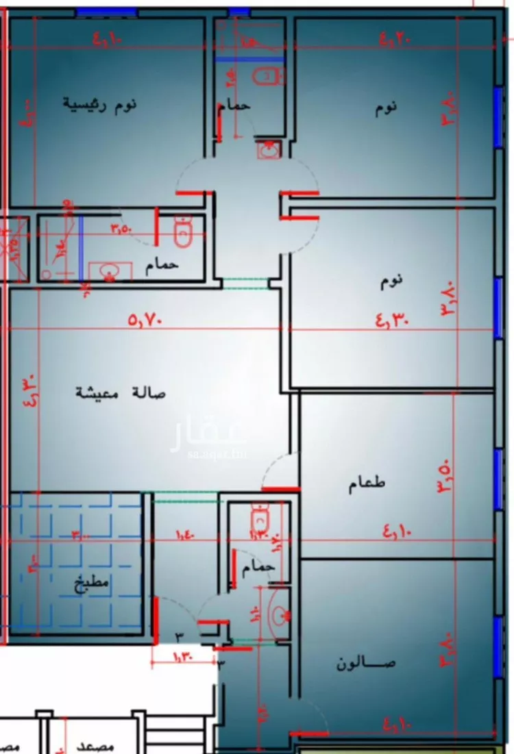 شقة للبيع في شارع أحمد بن محمد الحاوي, حي الواحة, مدينة جدة, منطقة مكة المكرمة