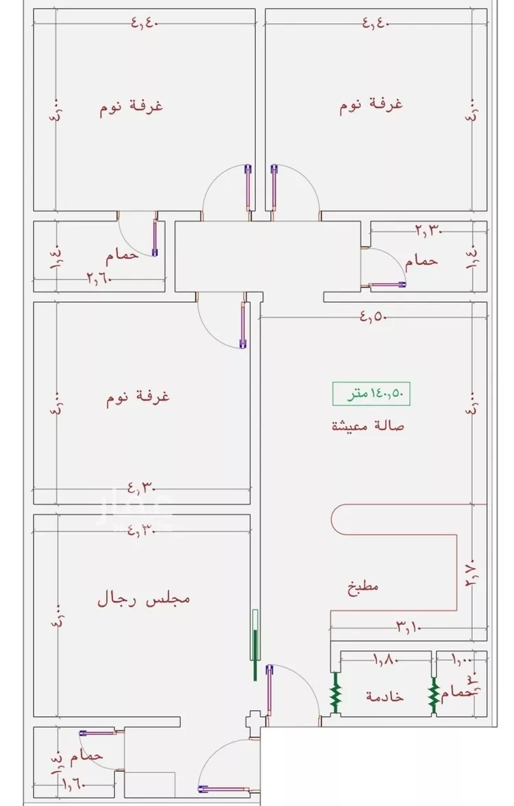 شقة للبيع في شارع عمر الخردلي, حي الجامعة, مدينة جدة, منطقة مكة المكرمة