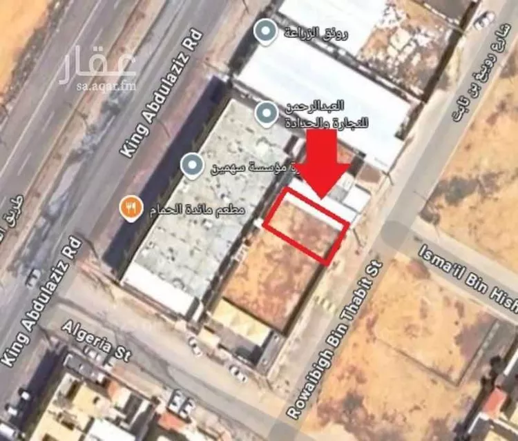 أرض للبيع في شارع طريق الملك عبدالعزيز, حي الأندلس, مدينة المجمعه, منطقة الرياض