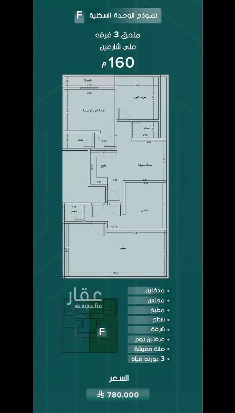 شقة للبيع في شارع ابو القاسم التنوخي, حي الروضة, مدينة جدة, منطقة مكة المكرمة صورة 4