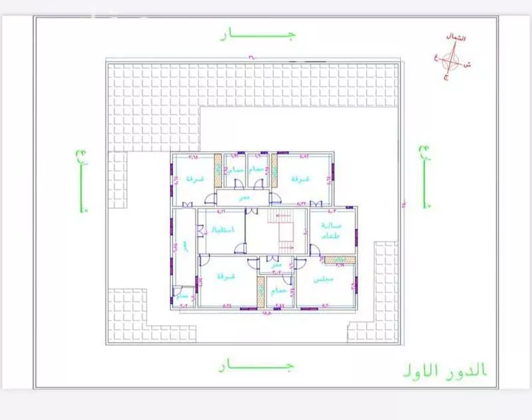 فيلا للإيجار في شارع اللبان, حي المربع, مدينة الرياض, منطقة الرياض صورة 2