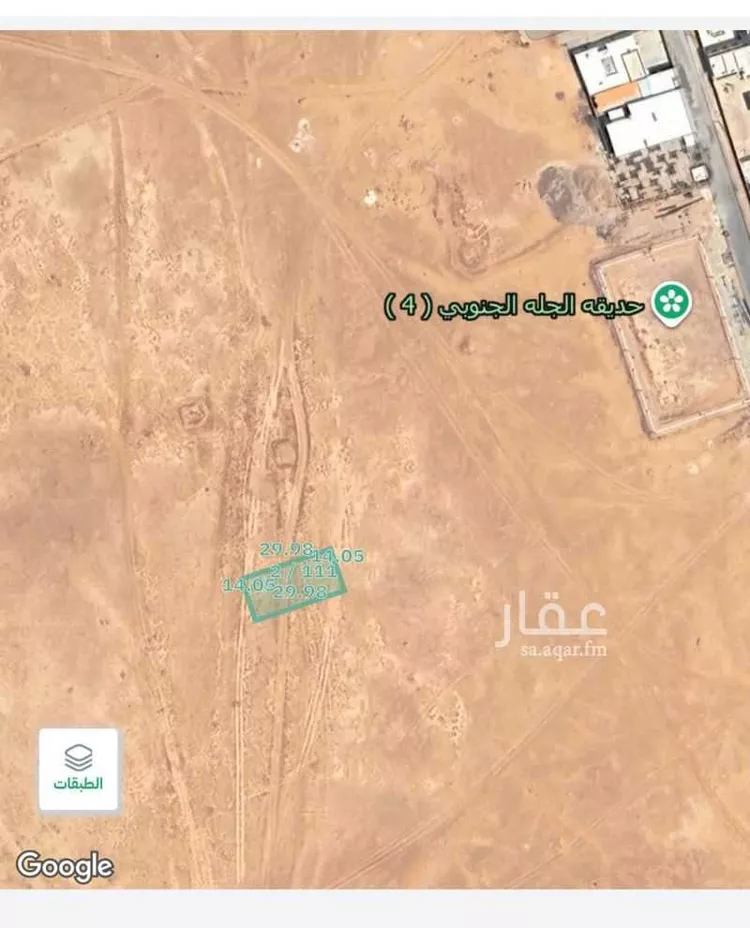أرض للبيع في حي مخطط رقم 1209, مدينة الجلة, منطقة الرياض صورة 3