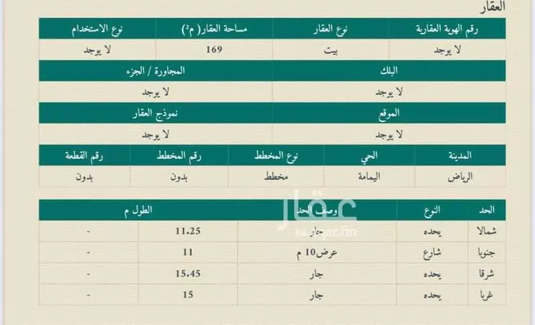 عمارة للبيع في شارع أسعد الكاتب, حي اليمامة, مدينة الرياض, منطقة الرياض صورة 3