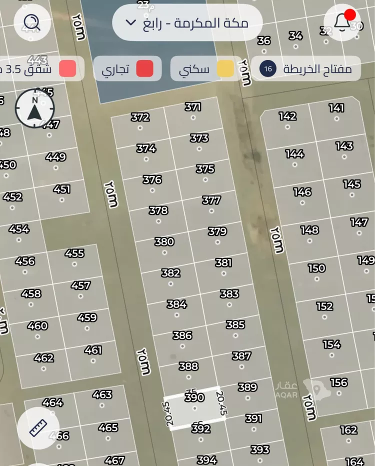 أرض للبيع في شارع, مدينة صعبر السفران الشرقيه والغربيه, منطقة مكة المكرمة صورة 2
