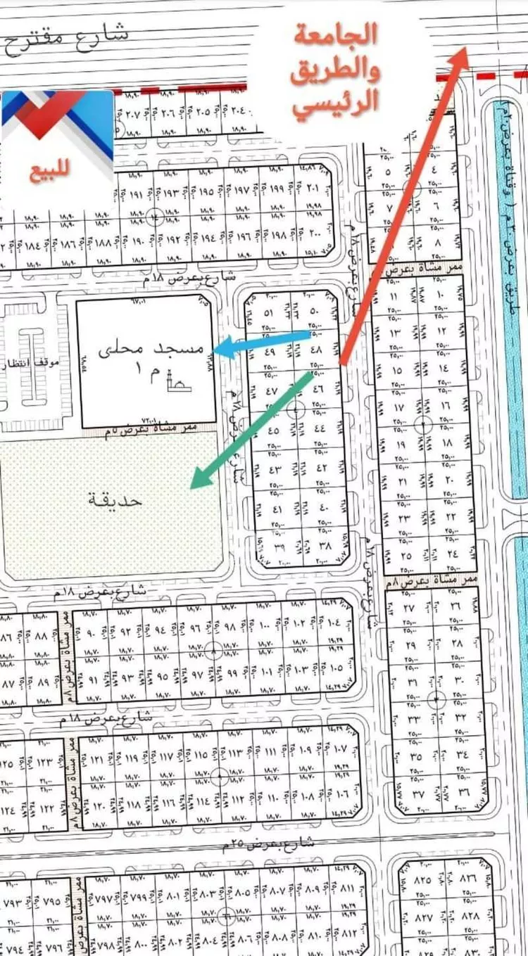 Land for Sale in Sabya Al Faisaliah صورة 3