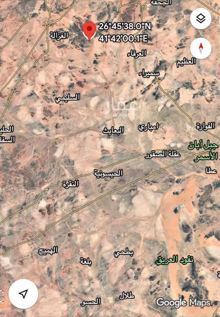 أرض للبيع في شارع الريان, حي الروضة, مدينة الغزالة - الروضه, منطقة حائل صورة 3