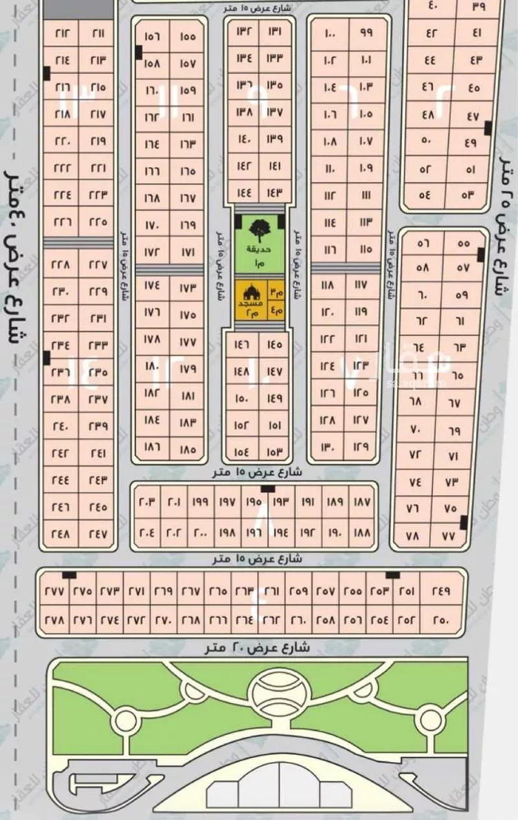 أرض للبيع في شارع ابن البصري, حي أحد1, مدينة الاحساء, المنطقة الشرقية