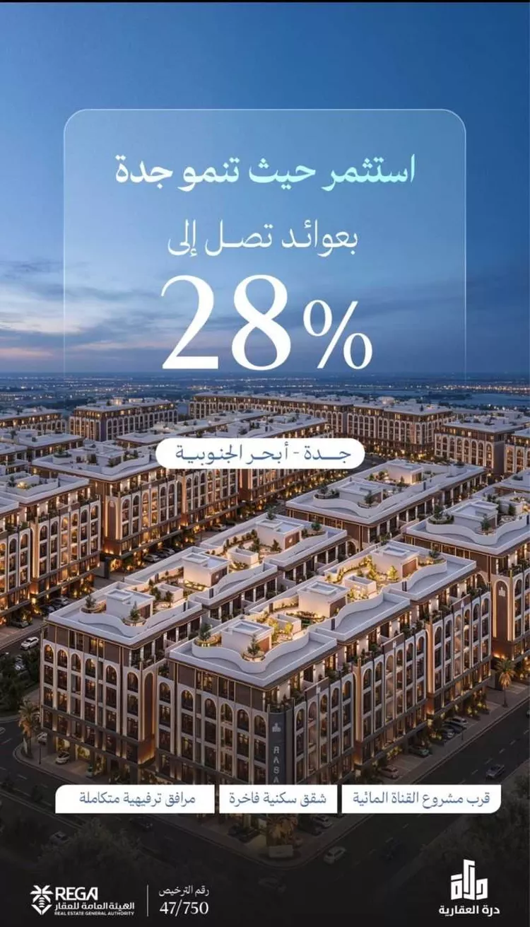 شقة للبيع في شارع رافع الاشجعي , حي أبحر الجنوبية, مدينة جدة, منطقة مكة المكرمة صورة 4