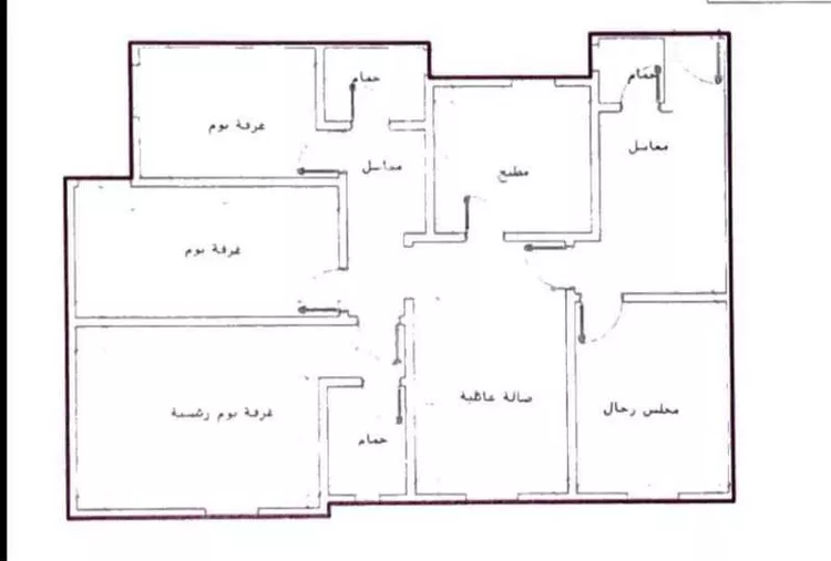شقة للبيع في شارع أبي سفيان بن حرب, حي النزهة, مدينة الرياض, منطقة الرياض
