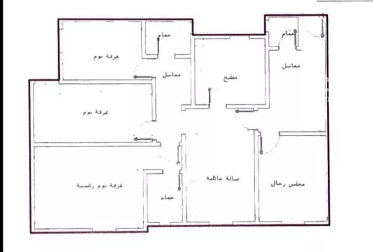 شقة للبيع في شارع أبي سفيان بن حرب, حي النزهة, مدينة الرياض, منطقة الرياض صورة 3