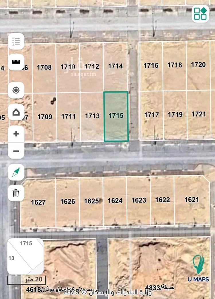 أرض للبيع في شارع 0000, حي الوسام, مدينة الرياض, منطقة الرياض صورة 4