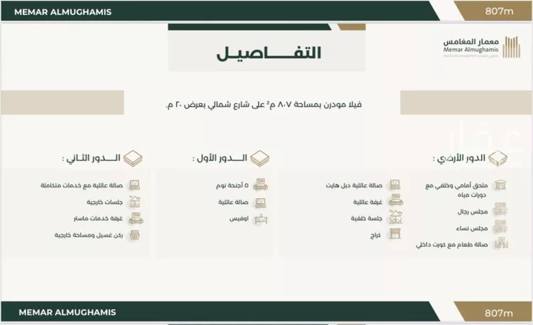 فيلا للبيع في شارع رقم 216, حي الملقا, مدينة الرياض, منطقة الرياض صورة 3