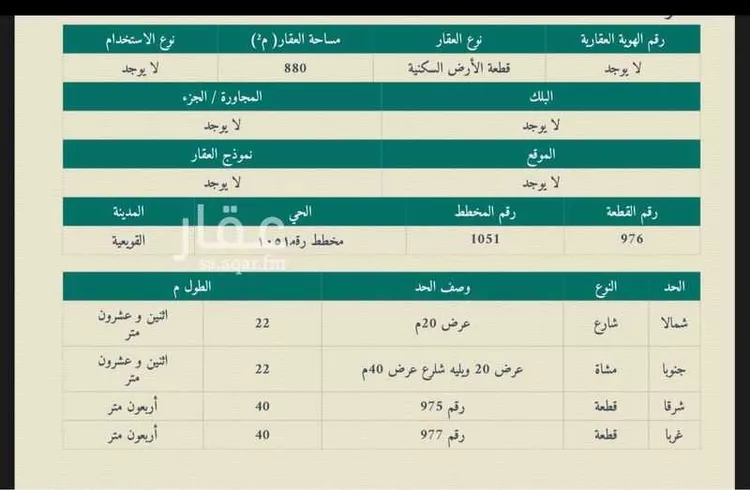 أرض للبيع في شارع 1051 مخطط رقم 69 ، القويعية ، القويعية
