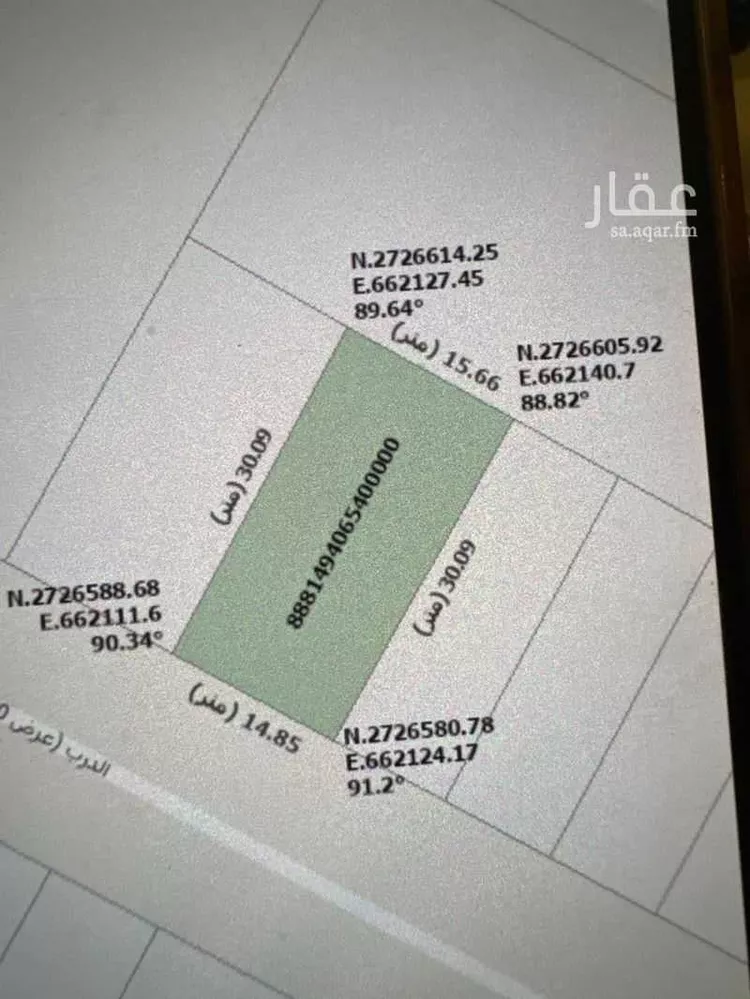 أرض للبيع في شارع الذهب ، حي هجرة لبن ، الرياض ، منطقة الرياض صورة 2