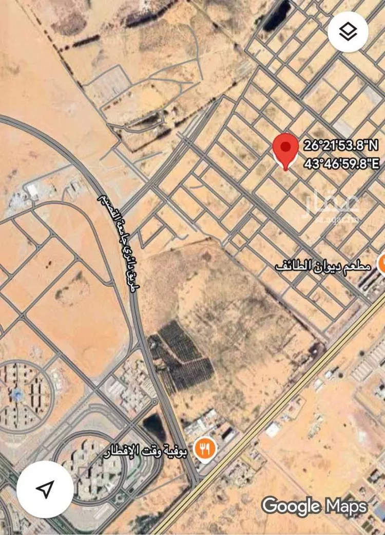 أرض للبيع في شارع المفرق وكمب الطرق 2131, حي الليوان, مدينة بريده, منطقة القصيم