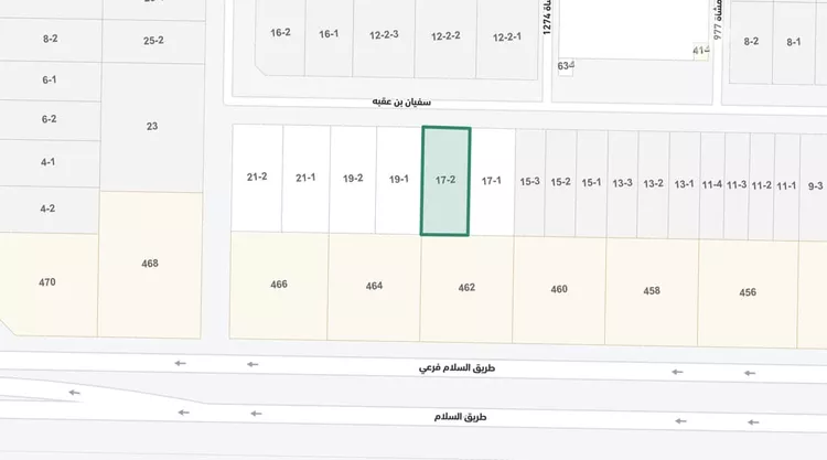 أرض للبيع في شارع سفيان بن عقبه, حي طيبة, مدينة المدينة المنورة, منطقة المدينة المنورة