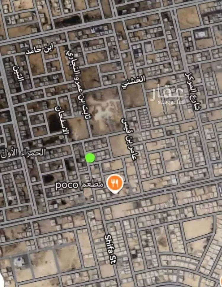 أرض للبيع في شارع ام العلاء بنت الحافظ, حي الحمراء الأول, مدينة الاحساء, المنطقة الشرقية