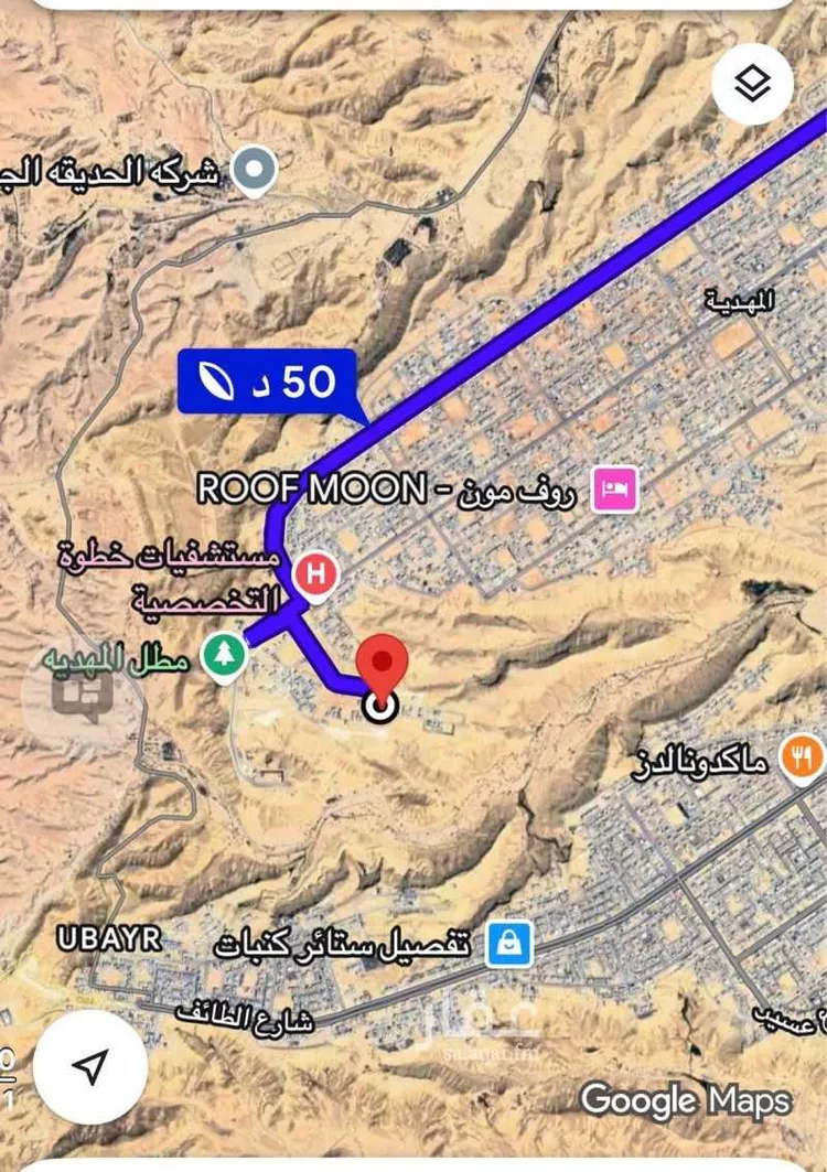 أرض للبيع في شارع احمد بن عبدالمنعم الدمنهوري, حي المهدية, مدينة الرياض, منطقة الرياض صورة 4