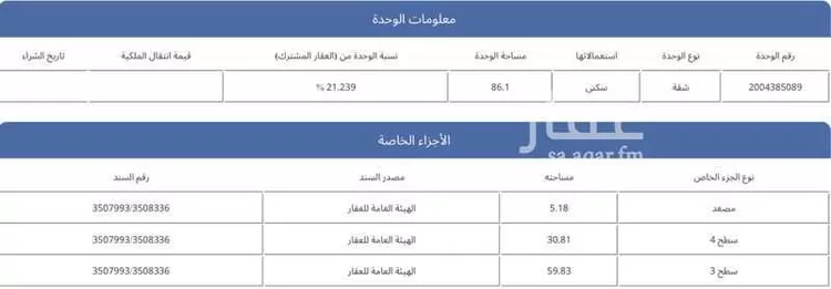شقة للبيع في شارع المرزوقي بن محجوب, حي النرجس, مدينة الرياض, منطقة الرياض صورة 4