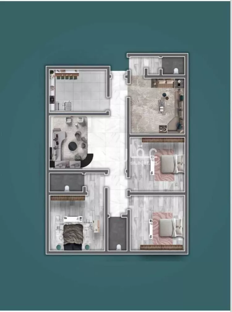 شقة للبيع في شارع الباديه, حي السلامة, مدينة جدة, منطقة مكة المكرمة صورة 2