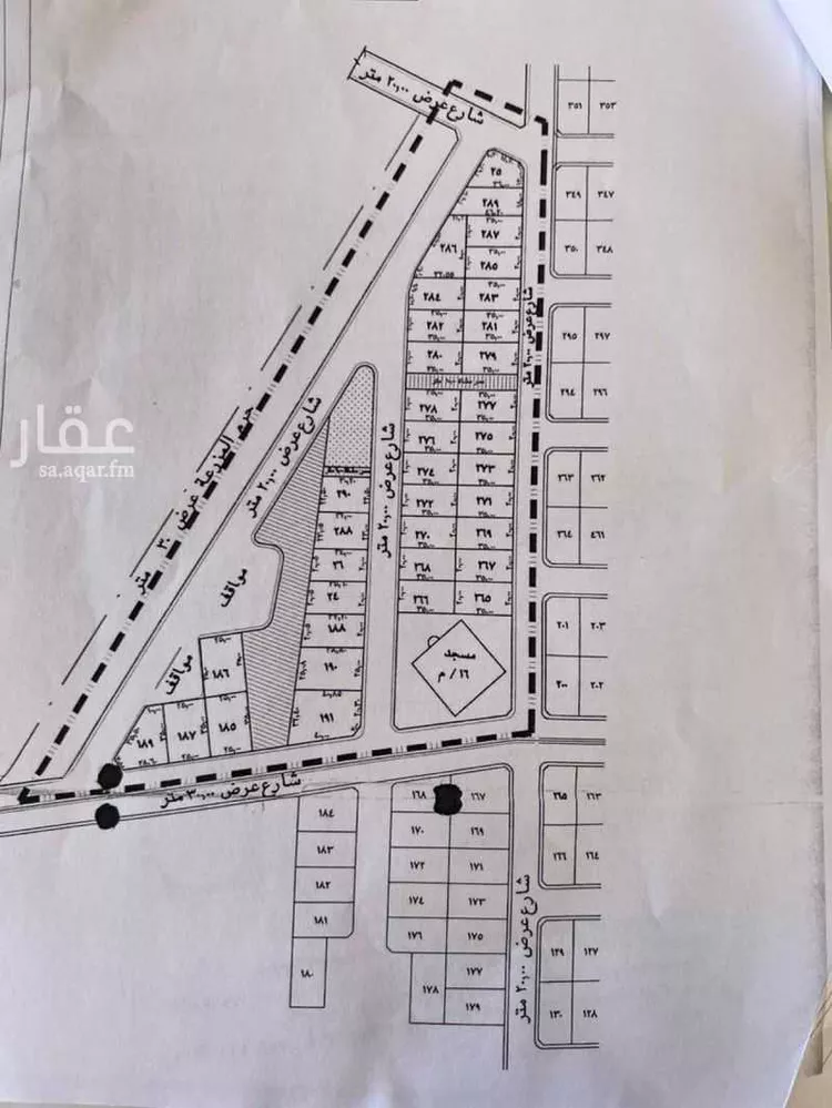 أرض للبيع في مدينة خميس مشيط - الطريف الاسفل, منطقة عسير