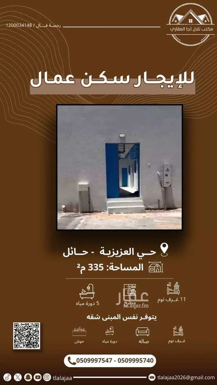 Floor for Rent in Hail Al Aziziyah