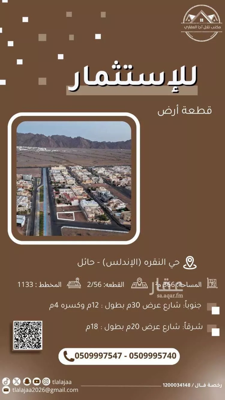 Land for Rent in Hail An Naqrah