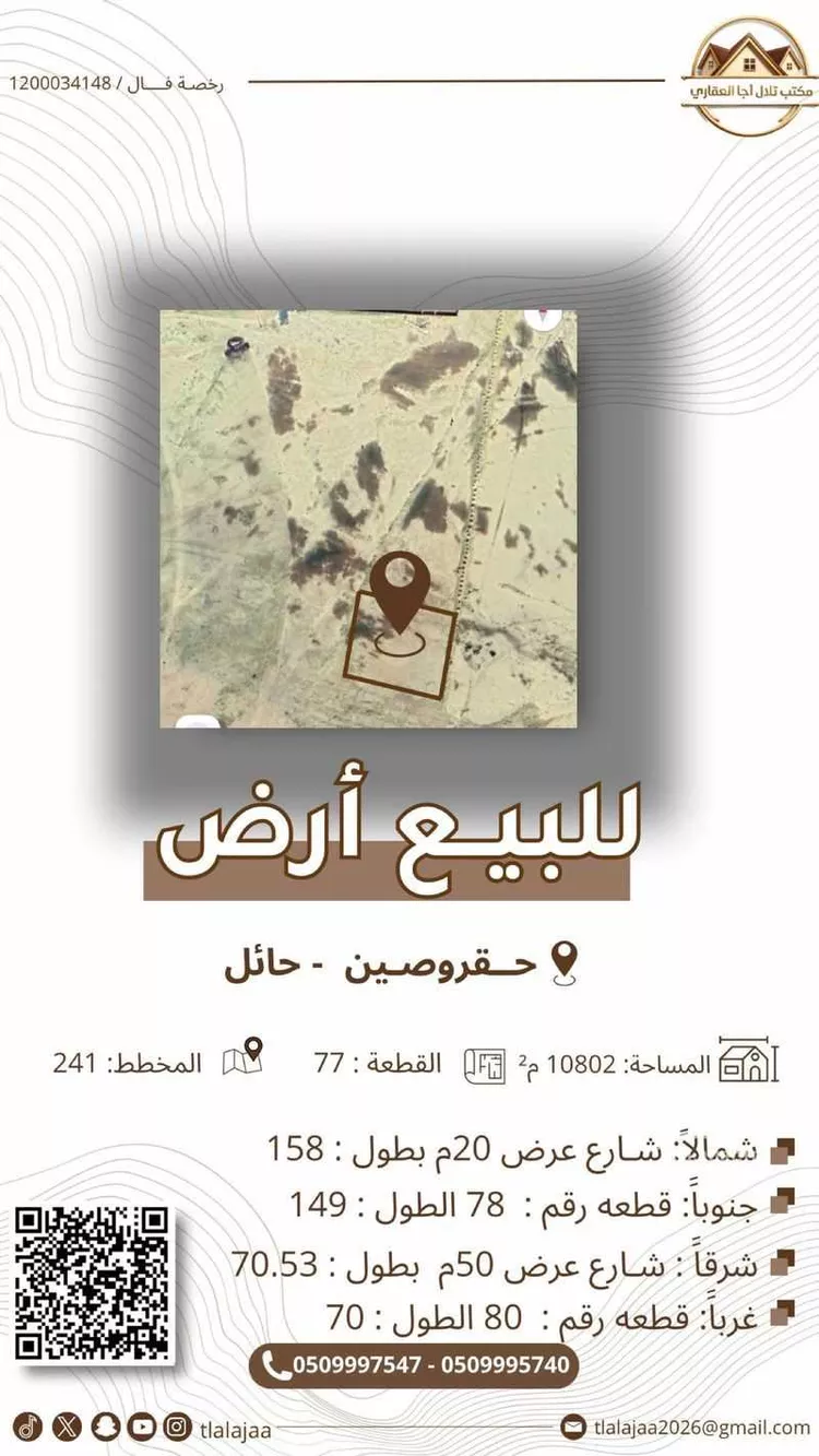 Land for Sale in Hail Al Suwaflah
