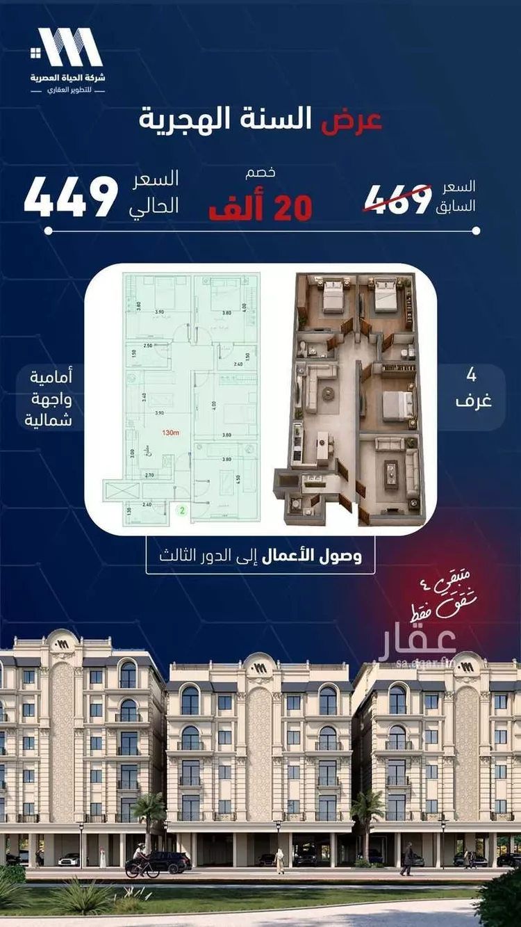 Apartment for Sale in Jeddah Taiba