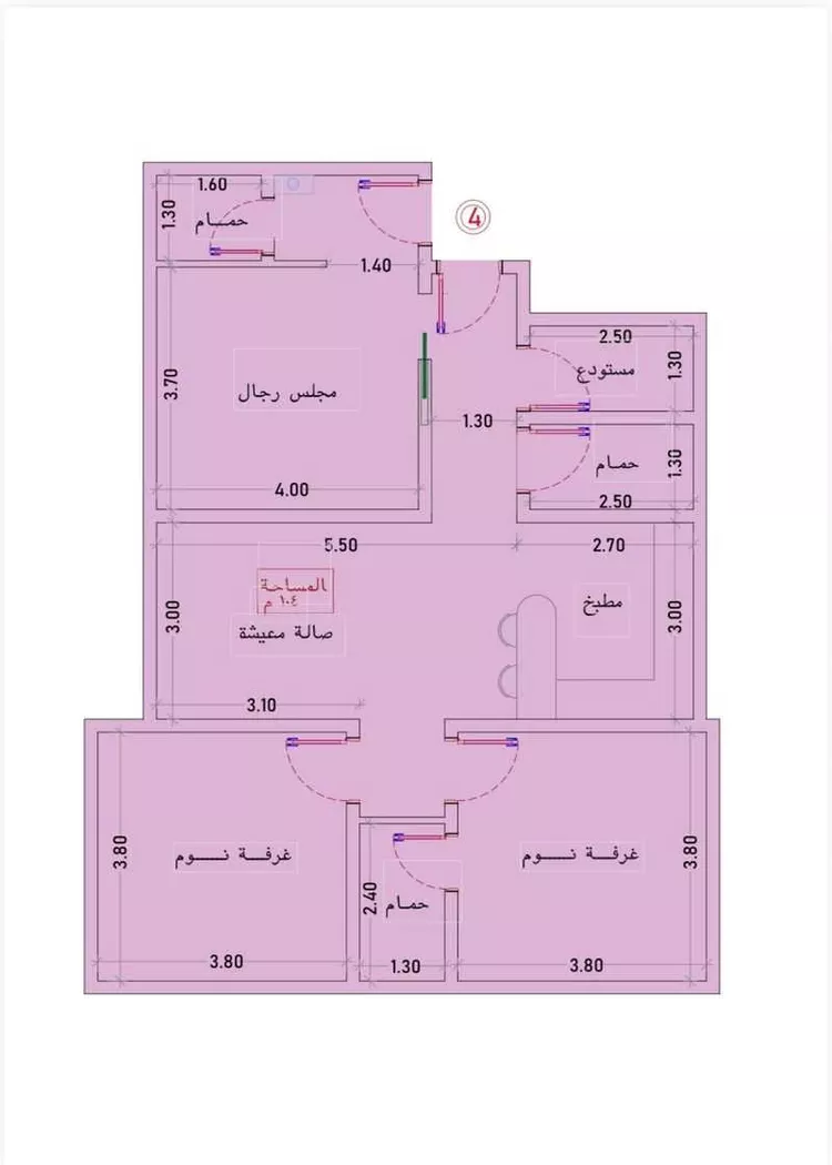 شقة للبيع في شارع زيد بن عاصم الانصاري, حي حكومي1, مدينة جدة, منطقة مكة المكرمة صورة 3