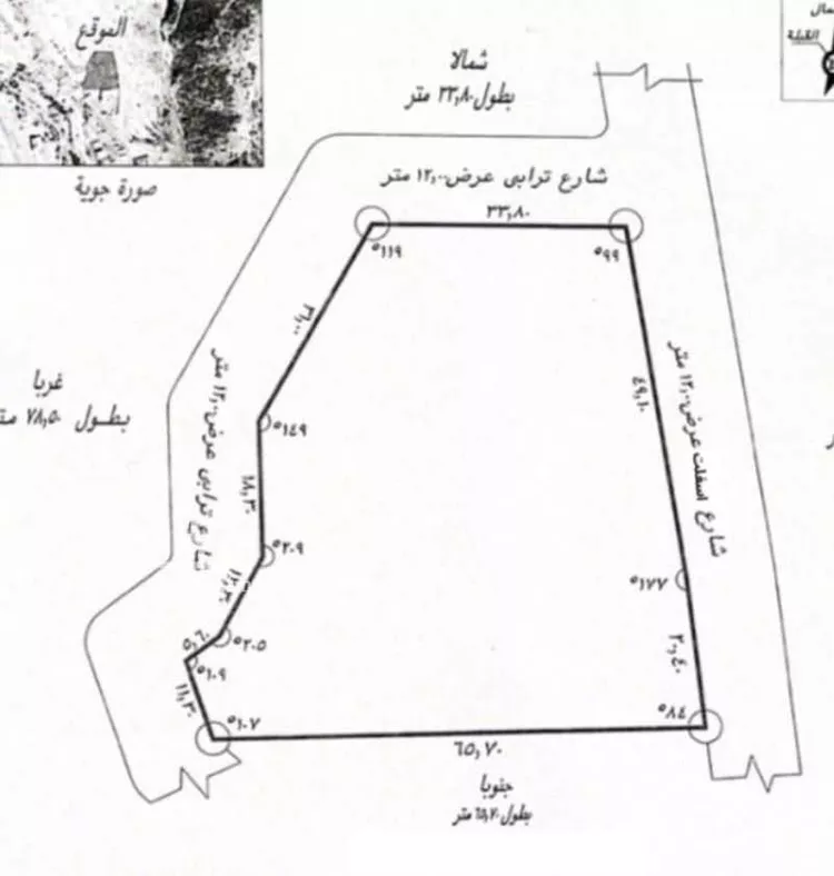 أرض للبيع في شارع الحكم بن عمرو بن الشري, حي الورود, مدينة بلسمر, منطقة عسير صورة 2
