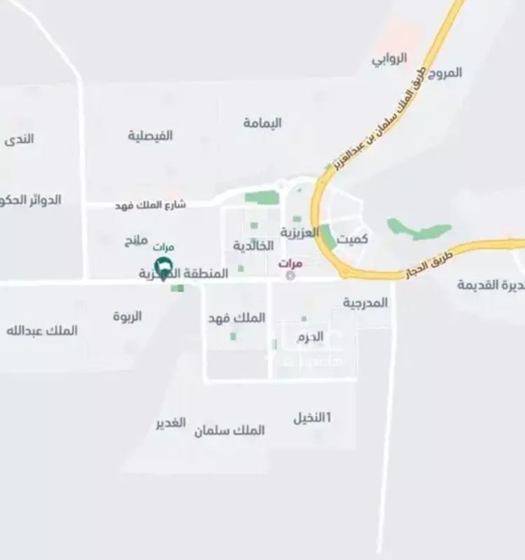 أرض للبيع في حي كميت, مدينة مرات, منطقة الرياض صورة 3