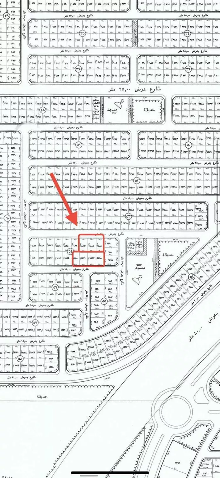 Land for Sale in Riyadh Al Janadriyah صورة 4