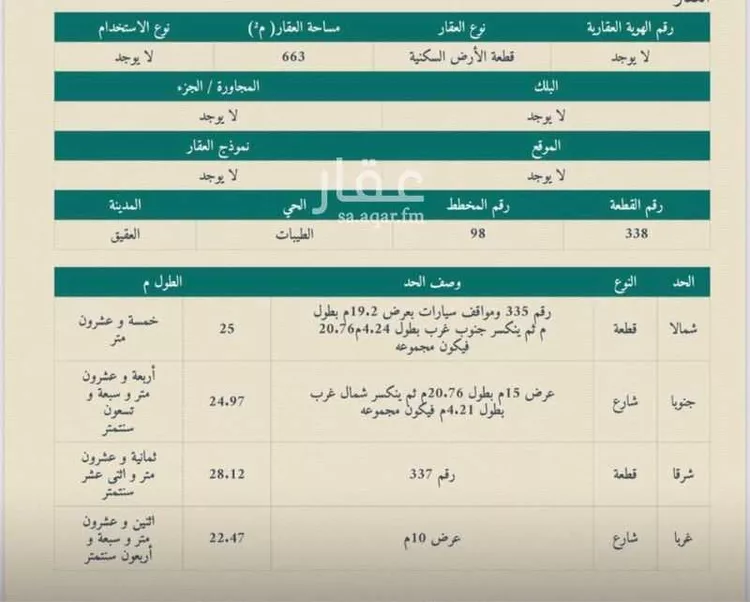 Land for Sale in Al Bahah Shahbah