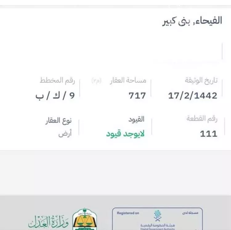 أرض للبيع في شارع الرحمة, حي الفيحاء, مدينة ال مرزوق, منطقة الباحة صورة 3