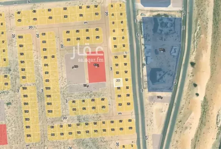 أرض للبيع في حي حي أشبيلية - بقيق, مدينة بقيق, المنطقة الشرقية صورة 3