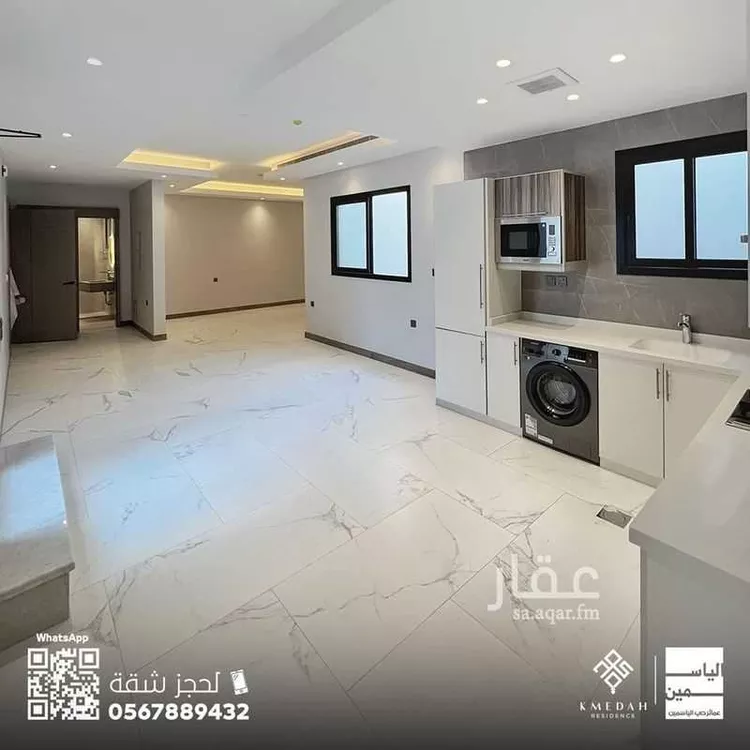 شقة للإيجار في شارع شهيد الدين ثم الوطن عبدالله عبدالرحمن, حي الياسمين, مدينة الرياض, منطقة الرياض صورة 3