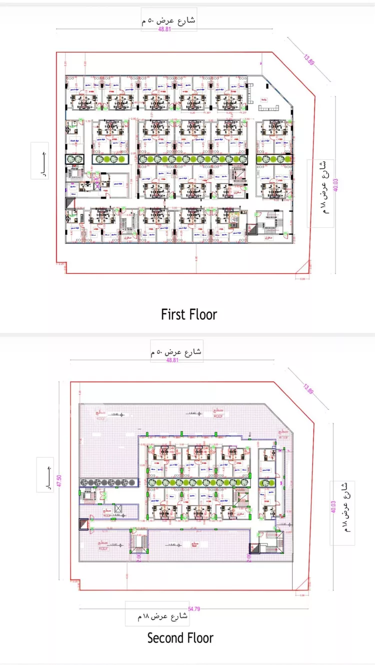 عمارة للإيجار في شارع عمر بن عبداللطيف, حي الرمال, مدينة الرياض, منطقة الرياض 4