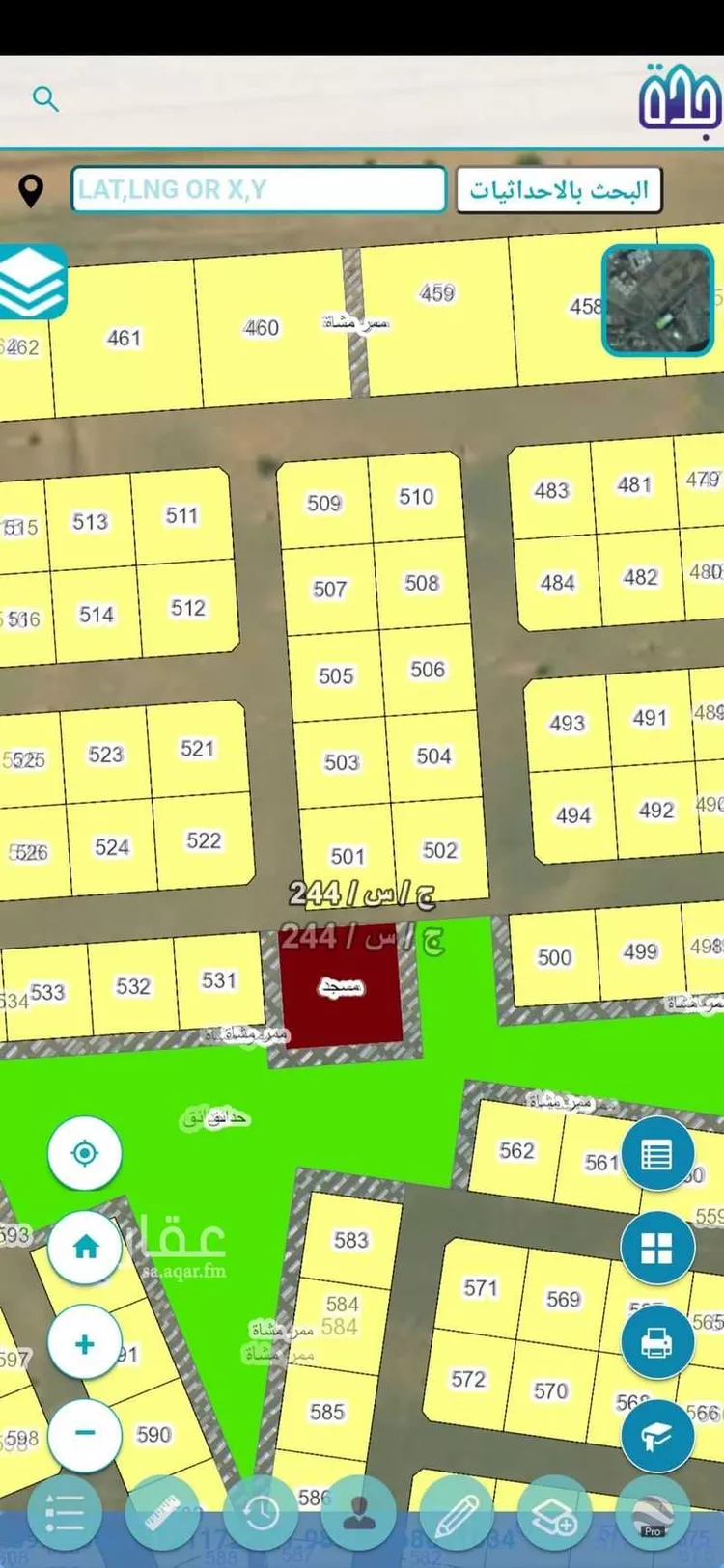 أرض للبيع في حي الجزيرة, مدينة جدة, منطقة مكة المكرمة