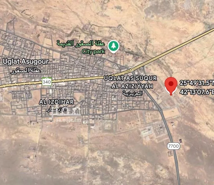 مزرعة للبيع في حي الريان, مدينة عقلة الصقور, منطقة القصيم