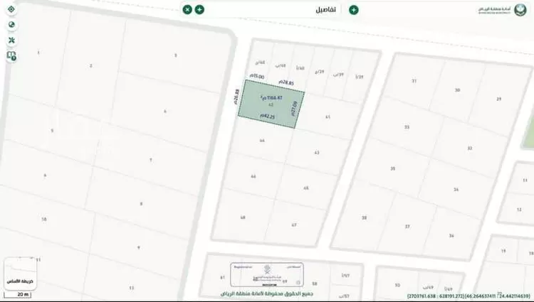 أرض للبيع في شارع حبيب ابن مسلمة الفهري, حي الواحة, مدينة المزاحمية, منطقة الرياض