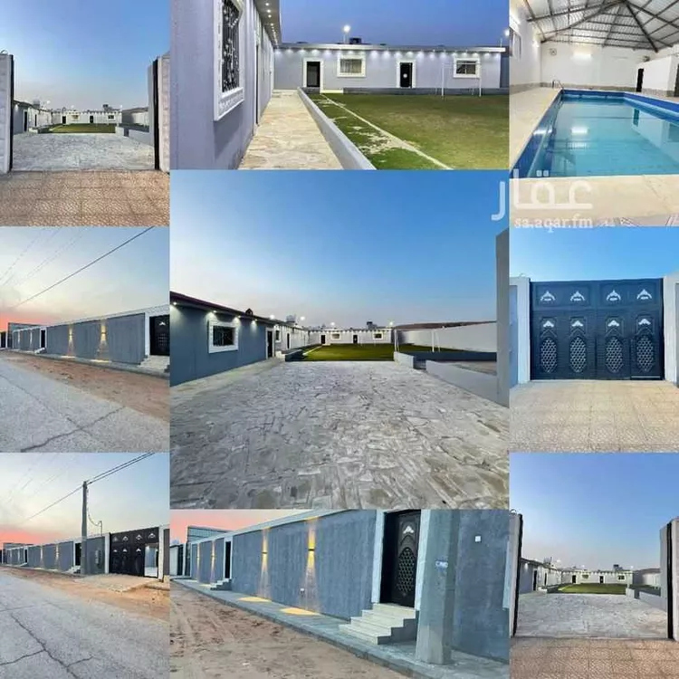 استراحة للبيع في شارع حنظلة الراهب, حي وسيلة, مدينة المزاحمية, منطقة الرياض صورة 2