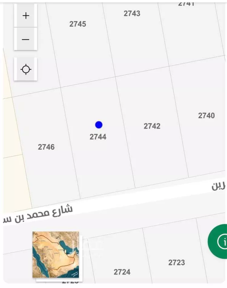 أرض للبيع في شارع جنوب, حي طيبة, مدينة رياض الخبراء, منطقة القصيم