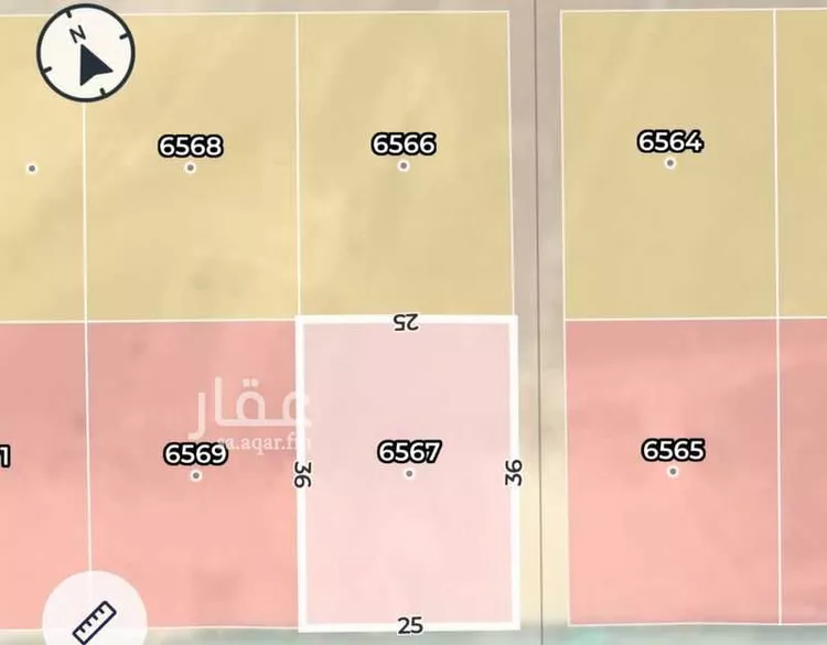 أرض للبيع في شارع وادي السادة, حي ضاحية نمار, مدينة الرياض, منطقة الرياض صورة 2