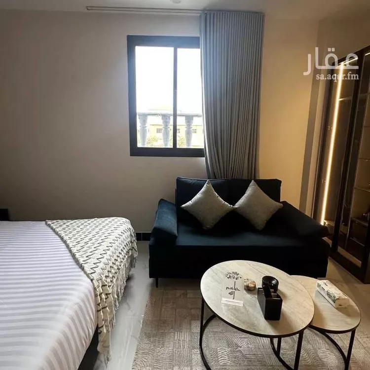 استديو مفروش للحجز في شارع البحر المتوسط, العقيق, الرياض صورة 4