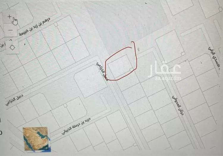 أرض للبيع في شارع دعبل الخزاعي, حي الصويدرة, مدينة المدينه المنوره, منطقة المدينة المنورة