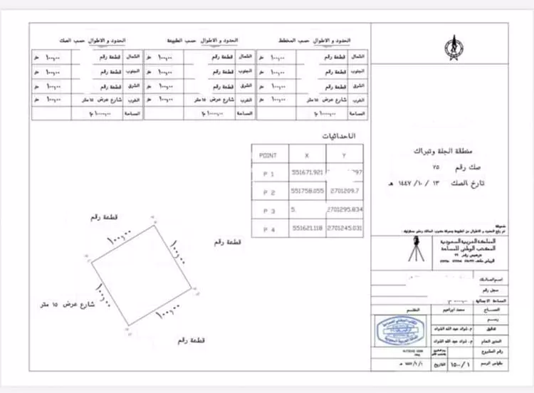 أرض للبيع في مدينة الجلة, منطقة الرياض صورة 2